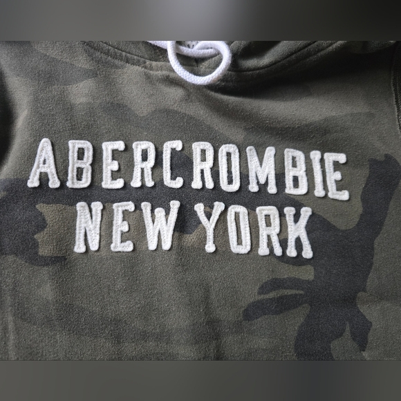 Abercrombie And Fitch Camo Hoodie Size Medium - Picture 4 of 8